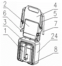 Elevator carrying device