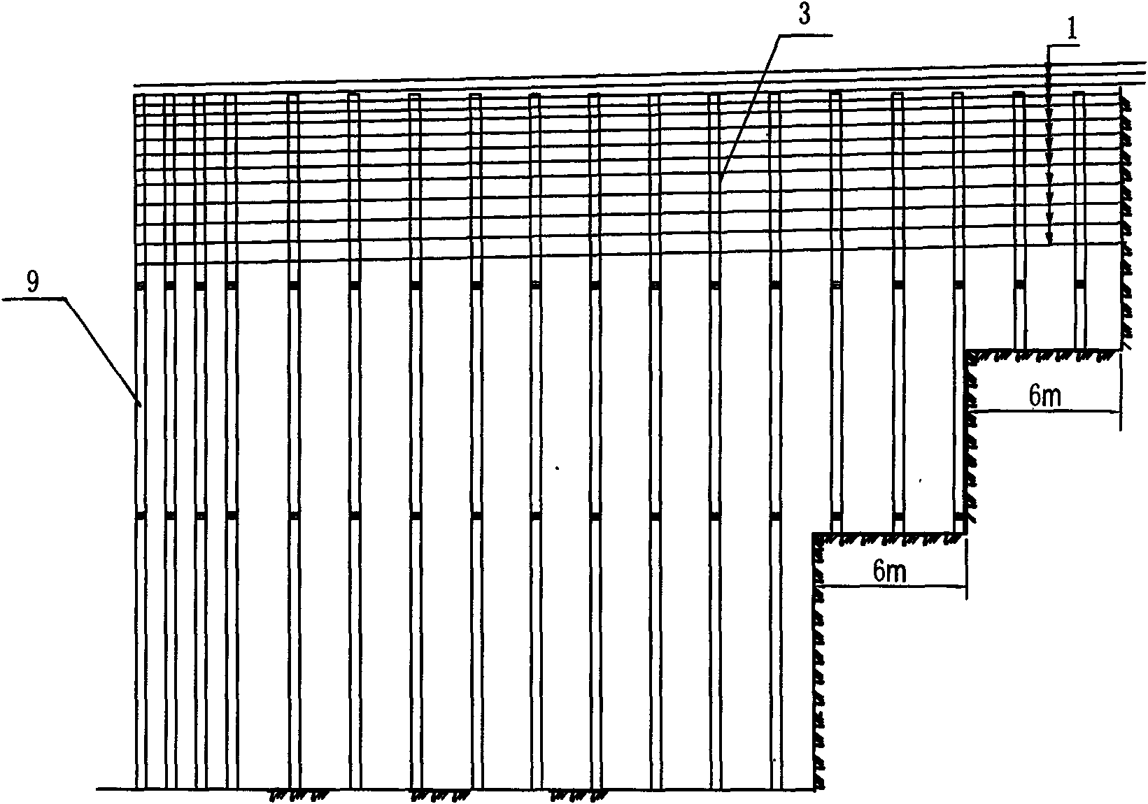 Construction method of V-level surrounding rock tunnel