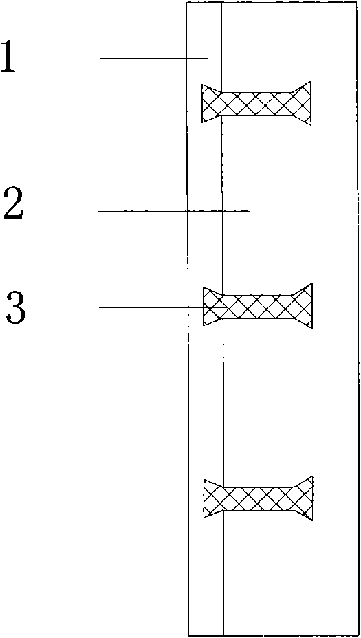 Molded composite board with improved firmness and preparation method thereof