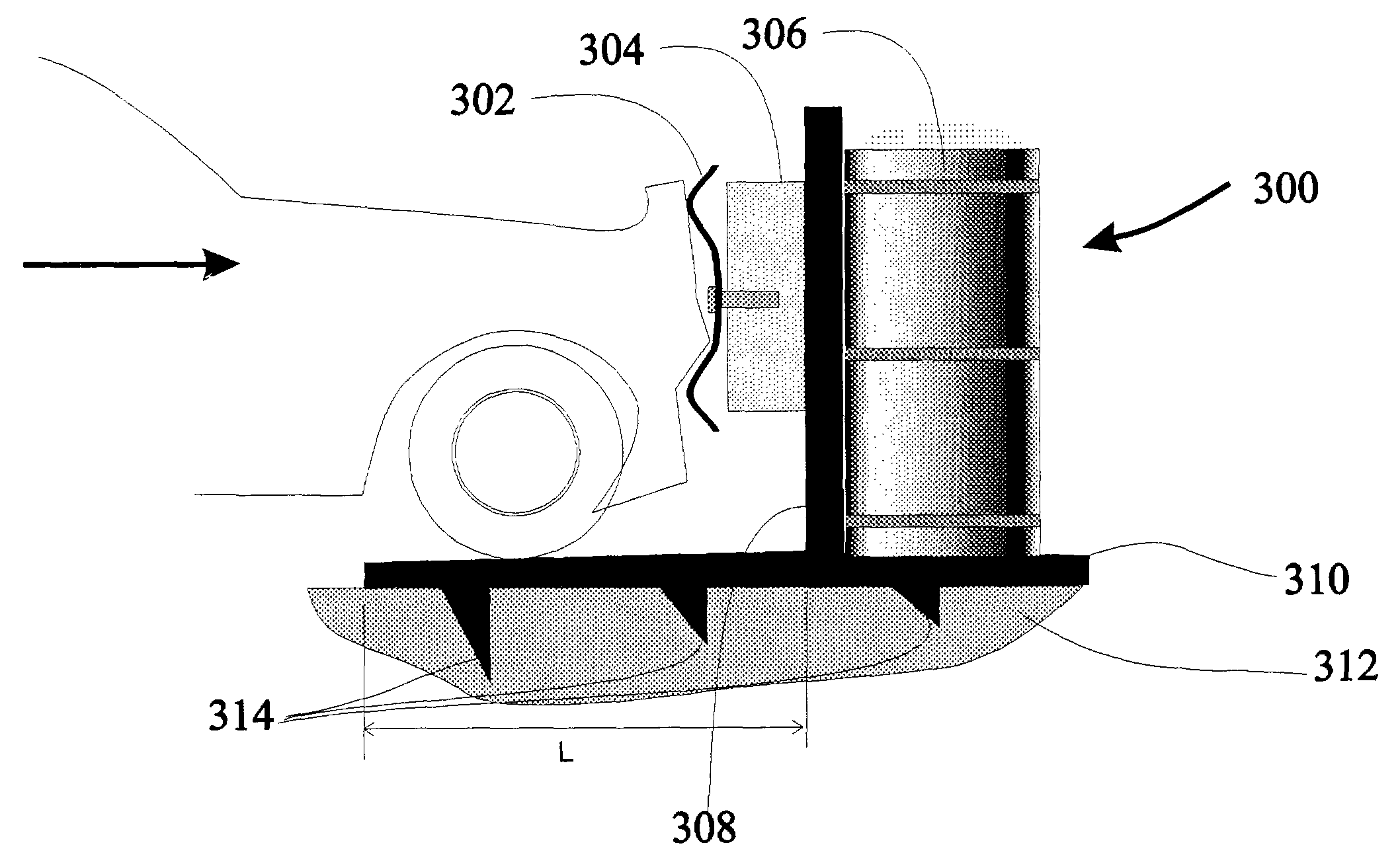 Roadside barrier