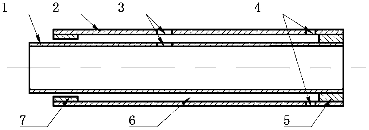 Air purging device for infrared thermometer