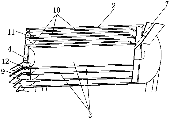 Efficient tea screening device