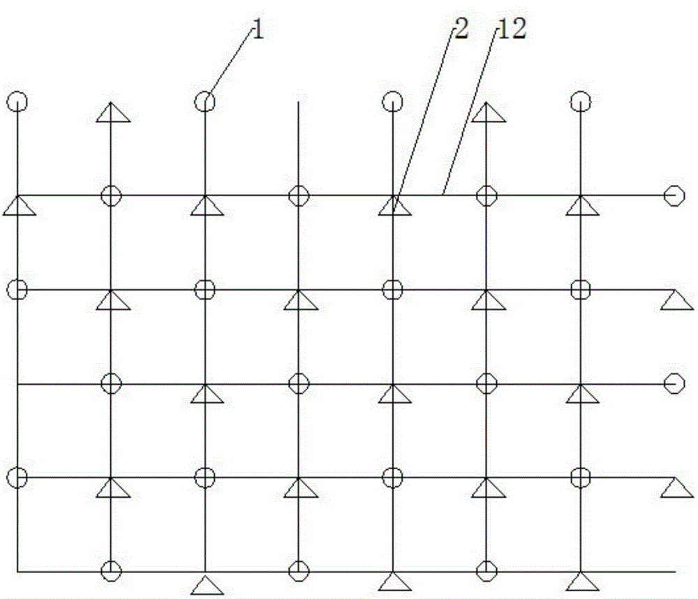 Pressure type magnetic fluid wave power generation network