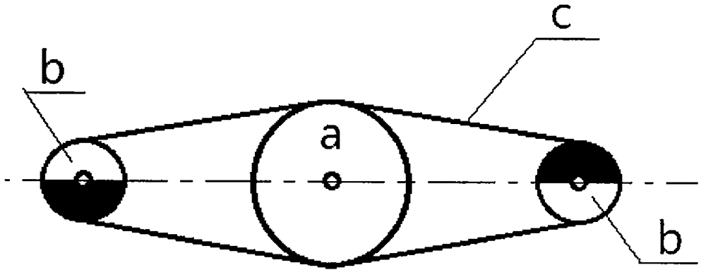 Flapping aircraft scheme