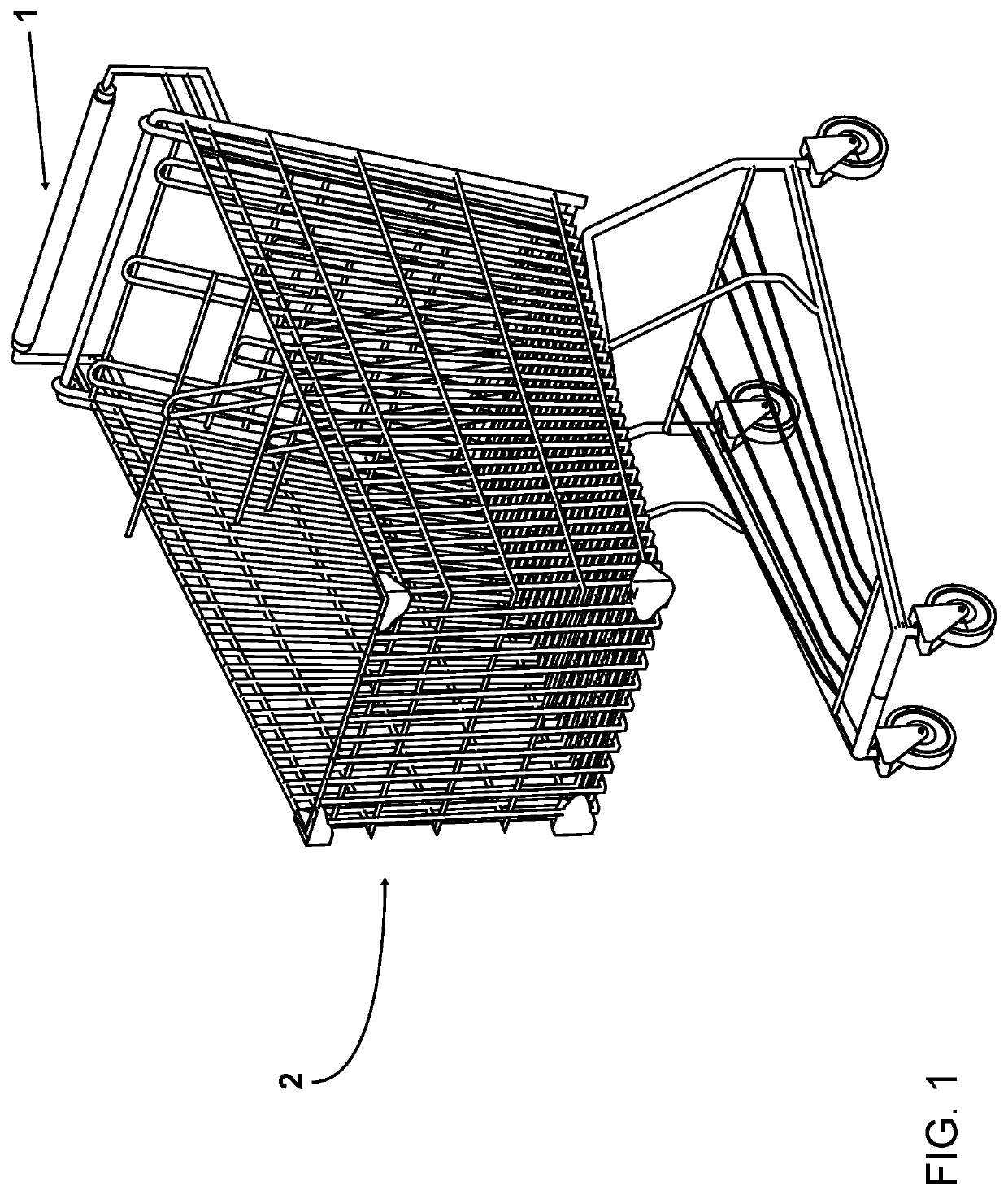 Pushcart disposable handle cover