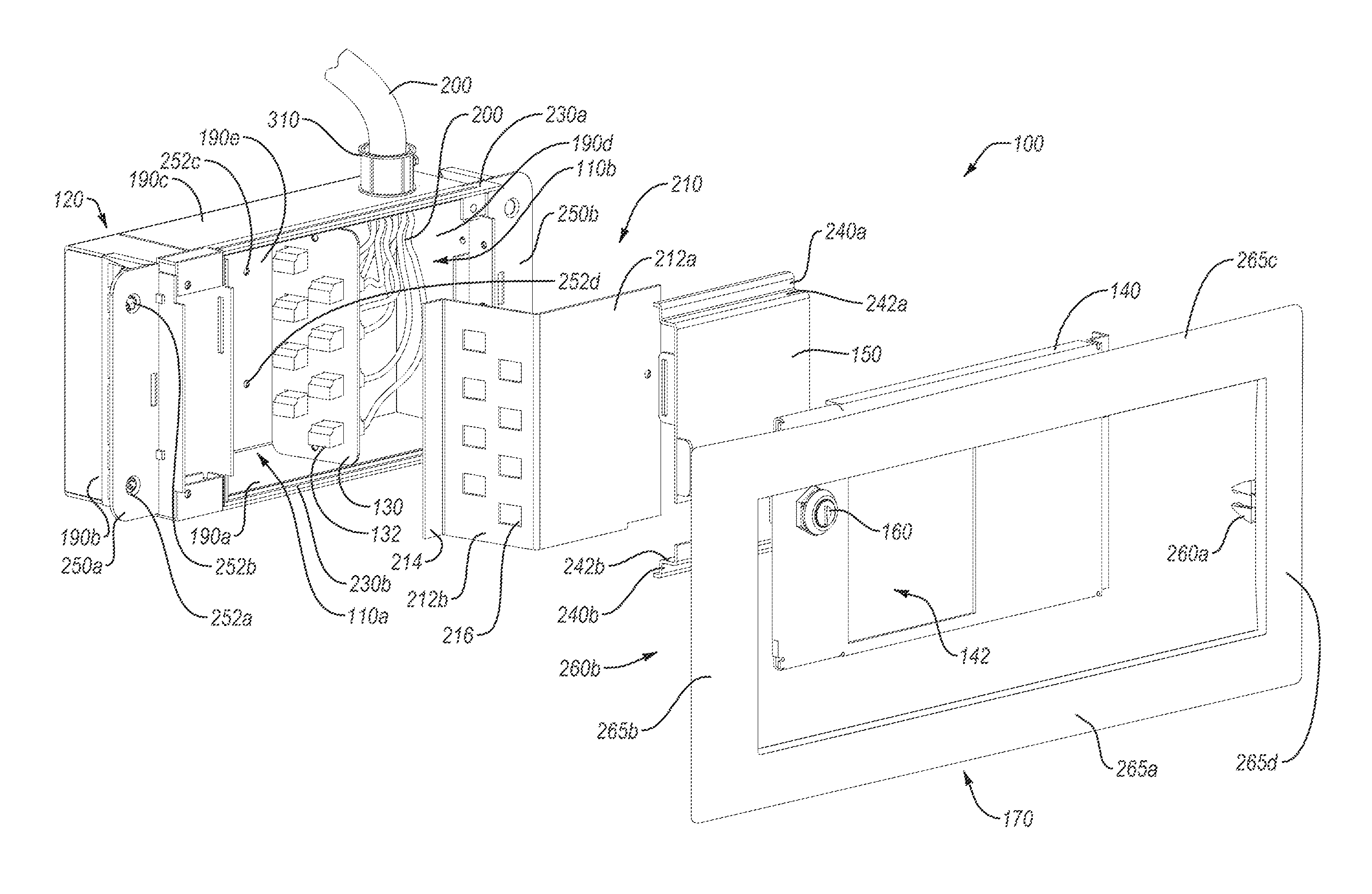 Service cable box