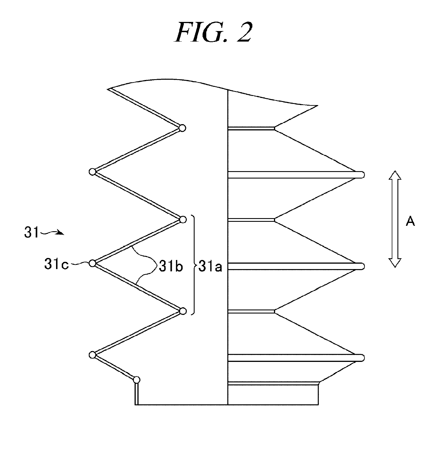 Gas flow path structure and substrate processing apparatus