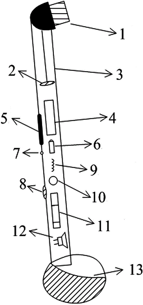 Tumbler-type electric toothbrush capable of timing