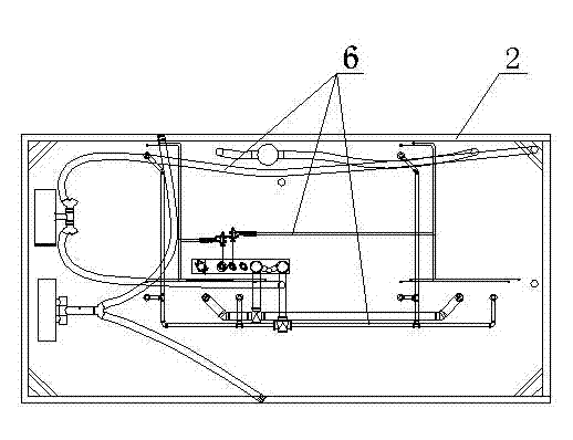 Floor slab with preinstalled pipelines