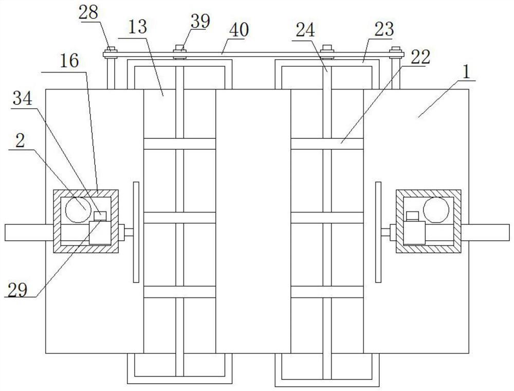 Metal composite material forging device