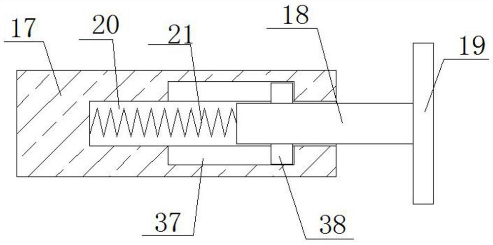 Metal composite material forging device