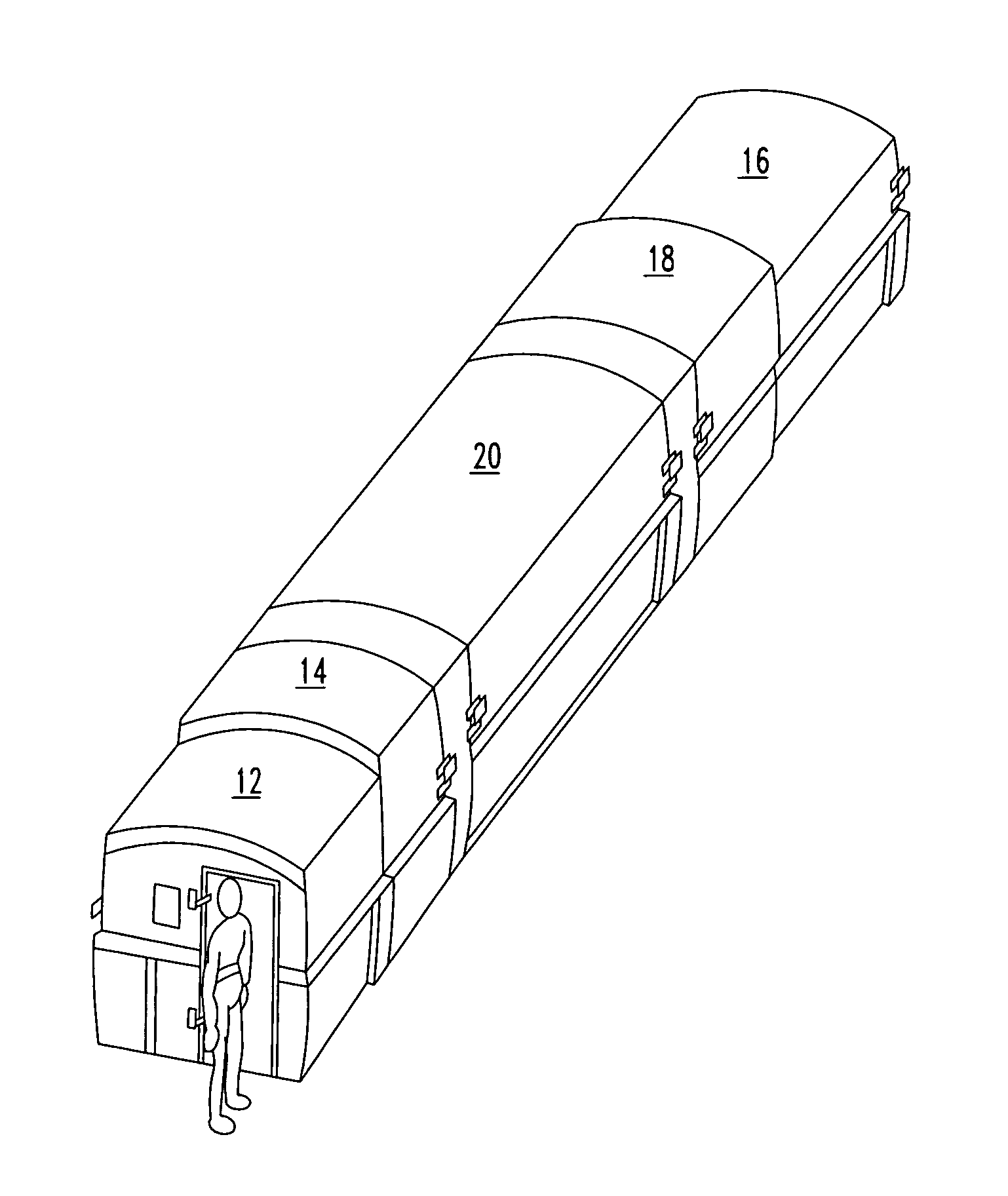 Modular shelter and method