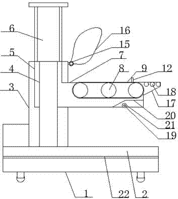 Power distribution cabinet lifting device