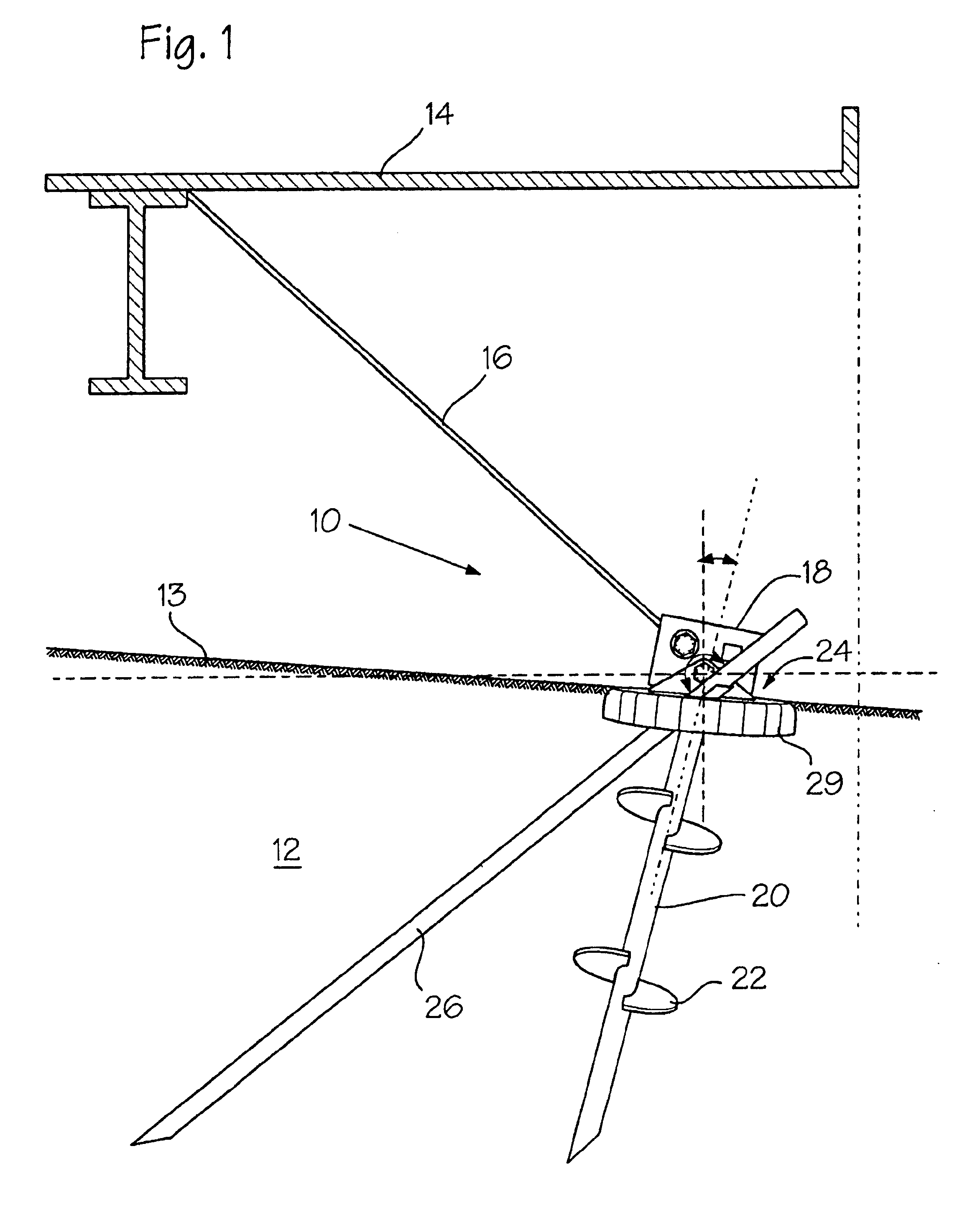 Drive/auger anchor and stabilizer