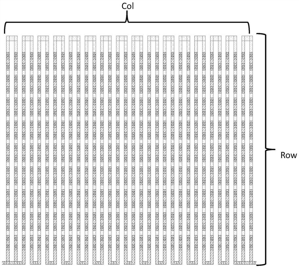 Method for calculating through hole number and resistance value of cross-layer chain type connection structure