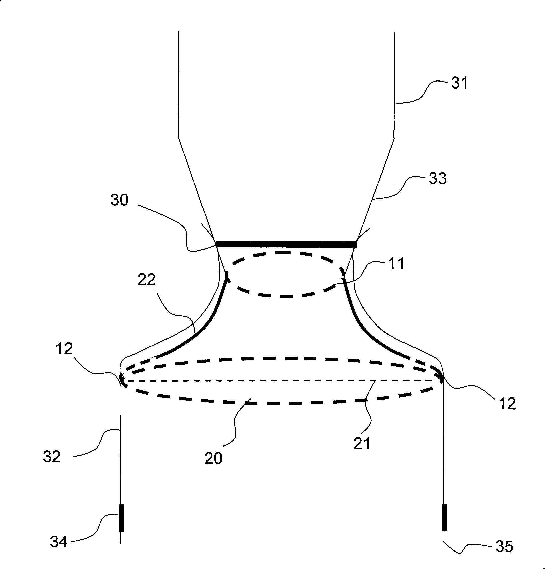 Ingredient distributing element