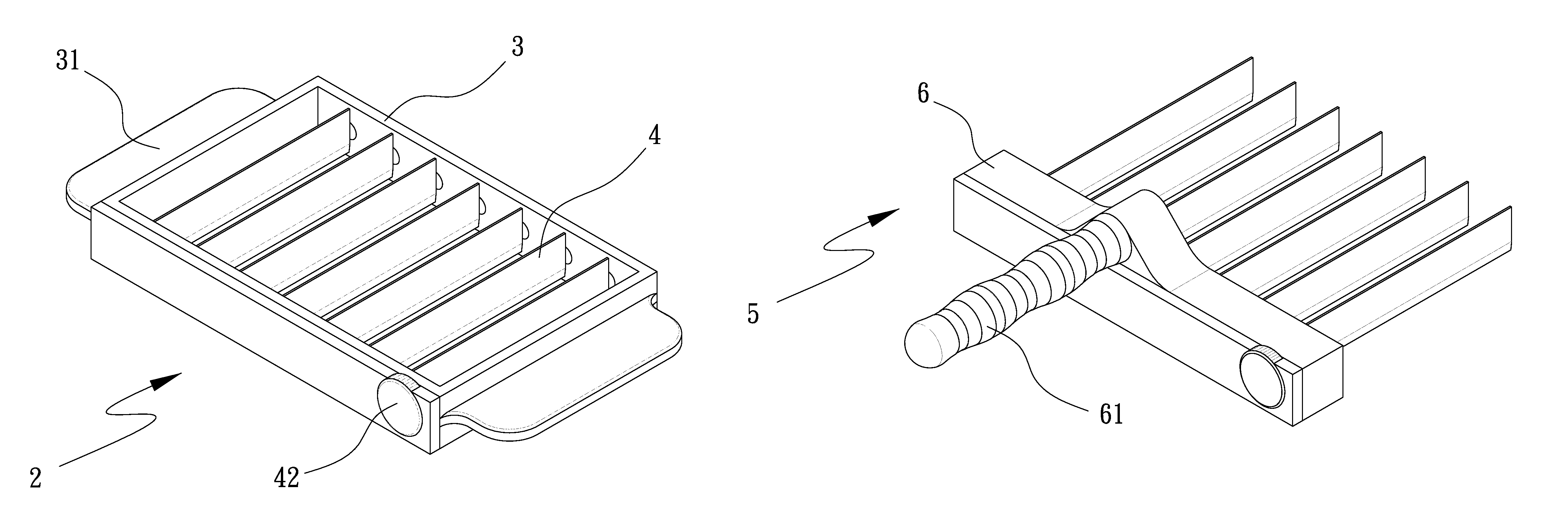 Fruit and vegetables slicing apparatus structure