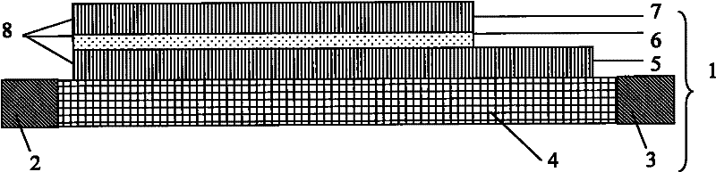 Magnetoelectric random storage unit and storage with same