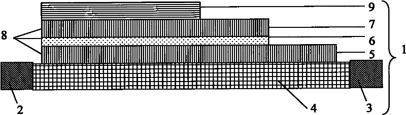 Magnetoelectric random storage unit and storage with same