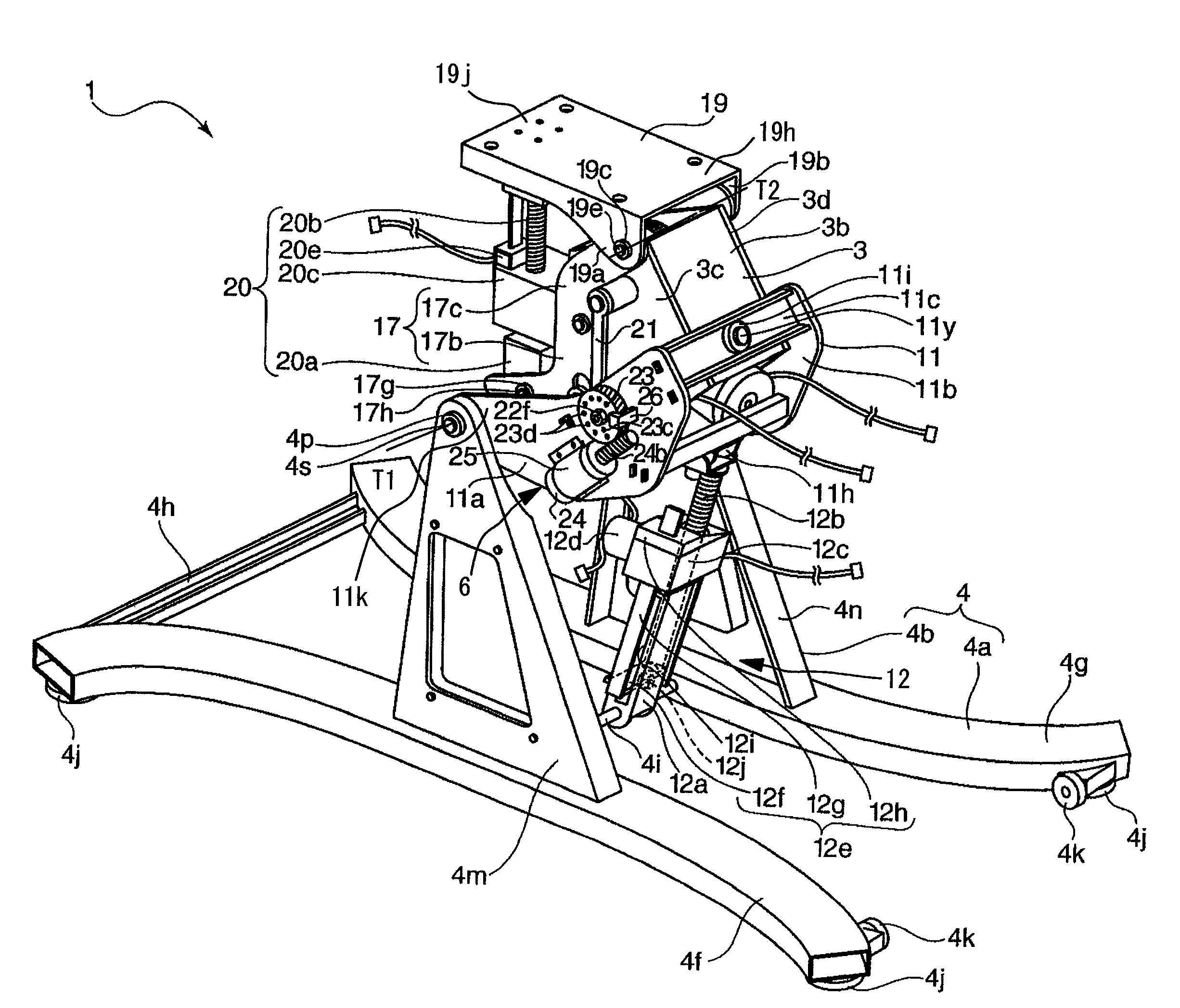 Balance exercise machine