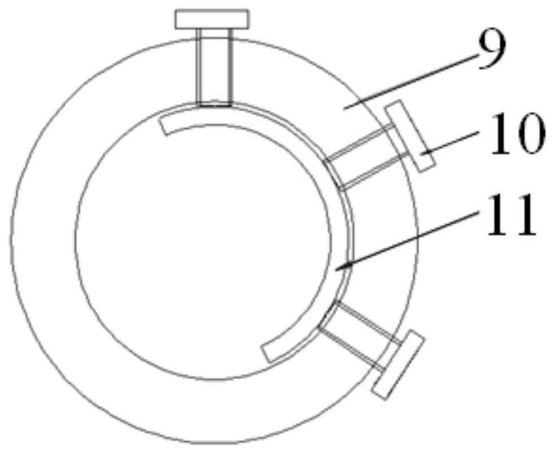 Aluminum alloy torsion cable for wind power generation and crimping method