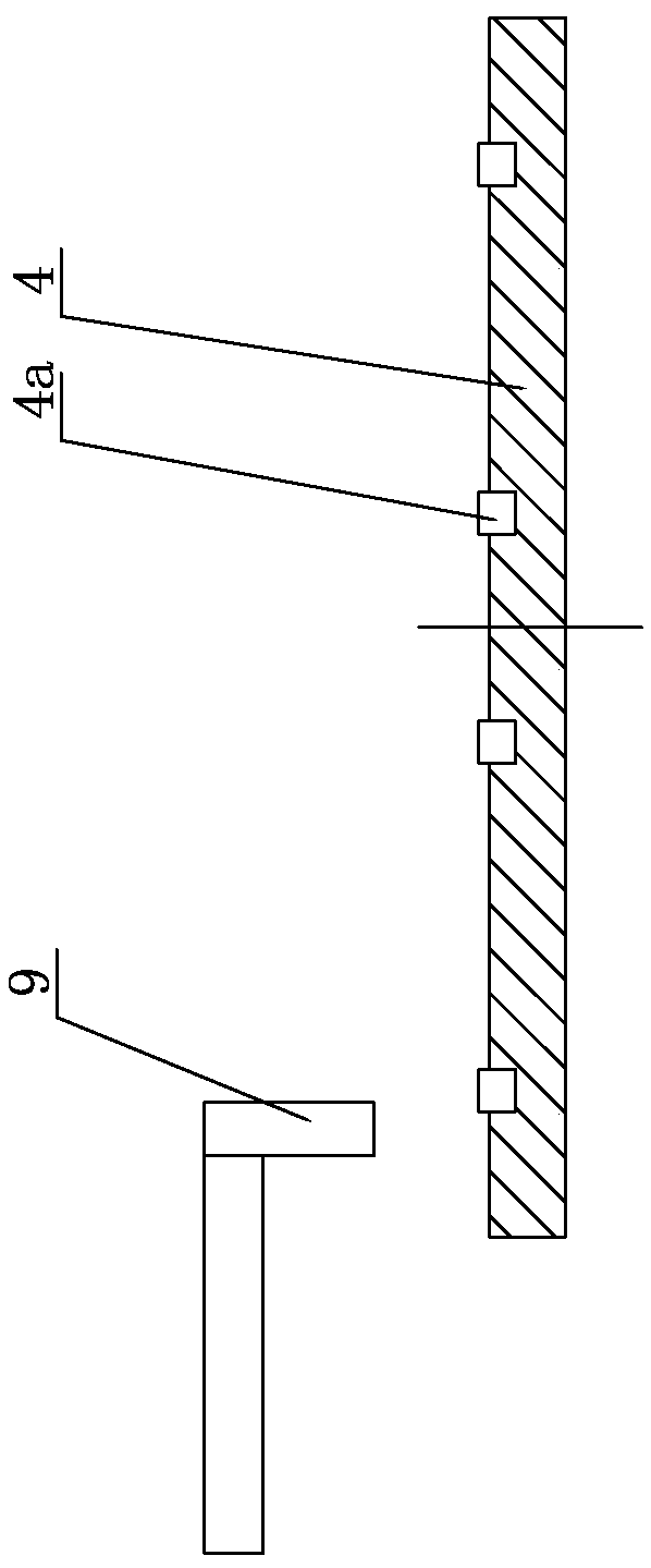 Spiral photoresist coating structure and preparation device and method thereof