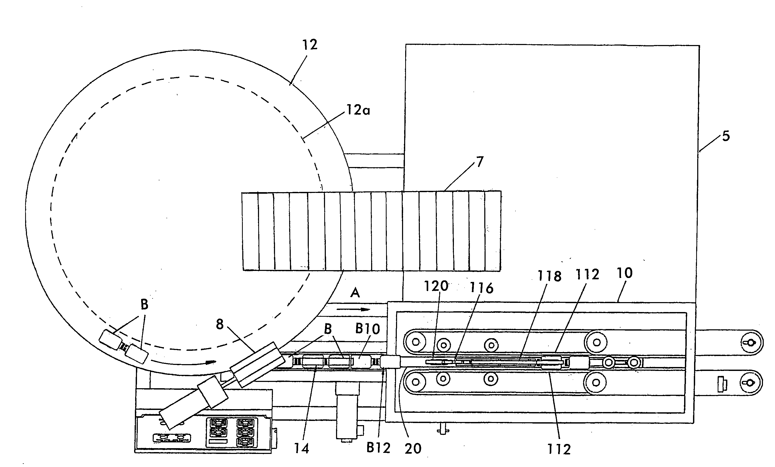 Bottle orienting device