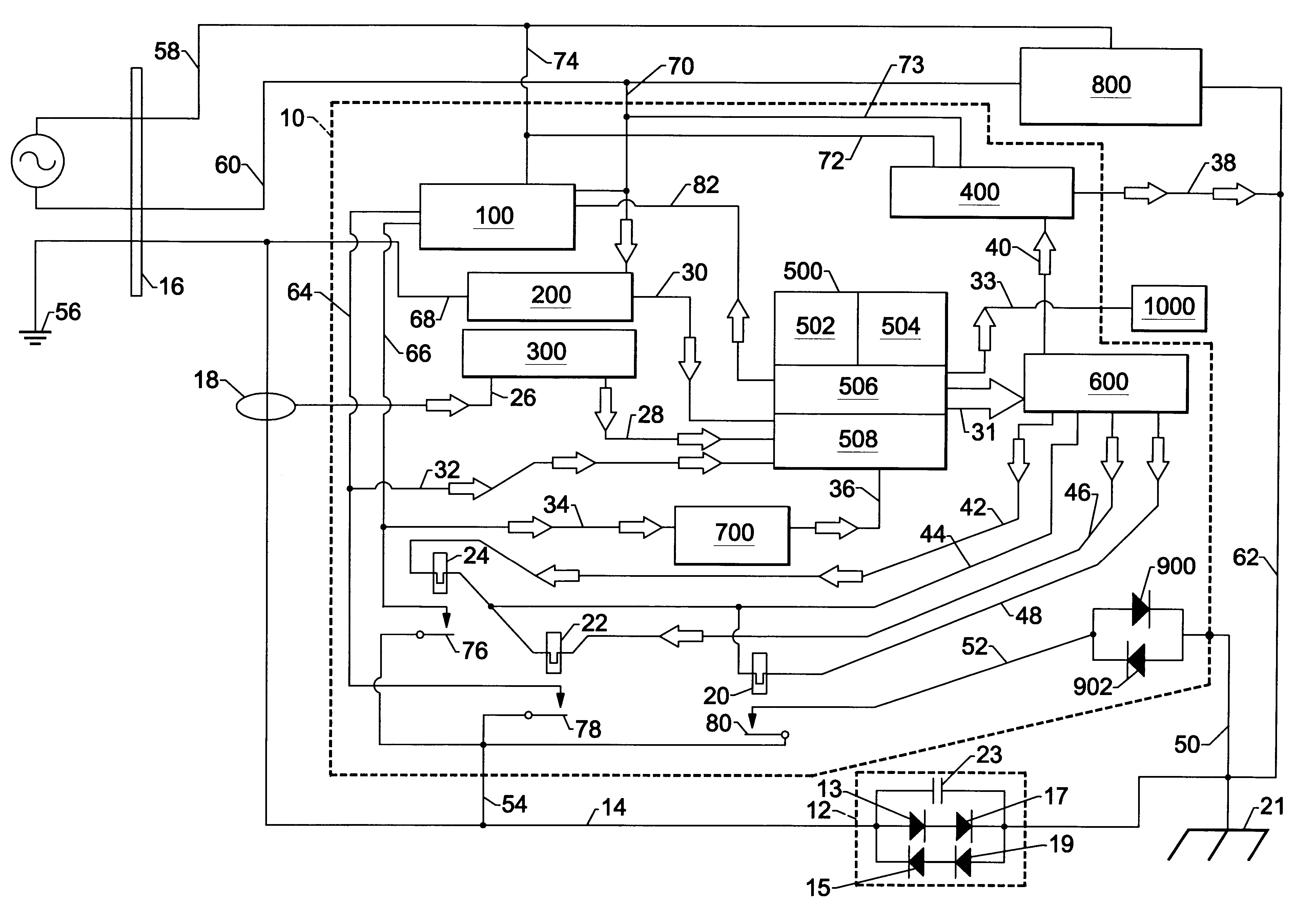 Electrical integrity test system for boats