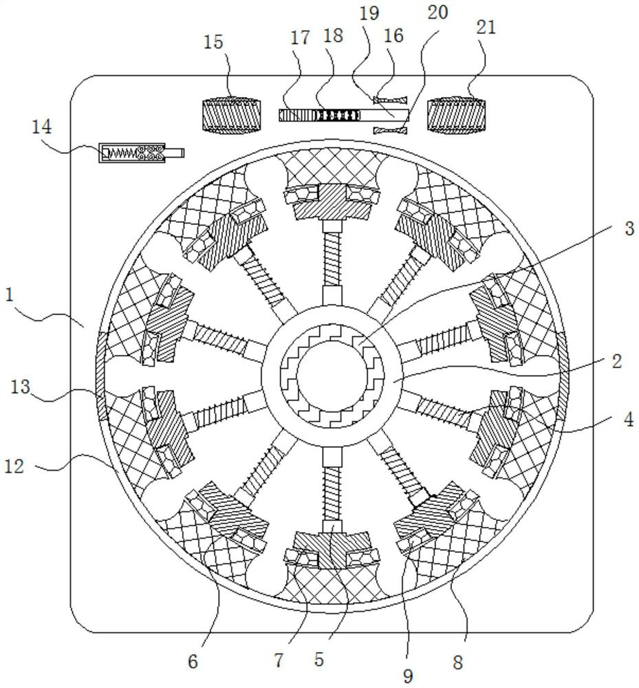 Rotary wear experiment device for bushing machining