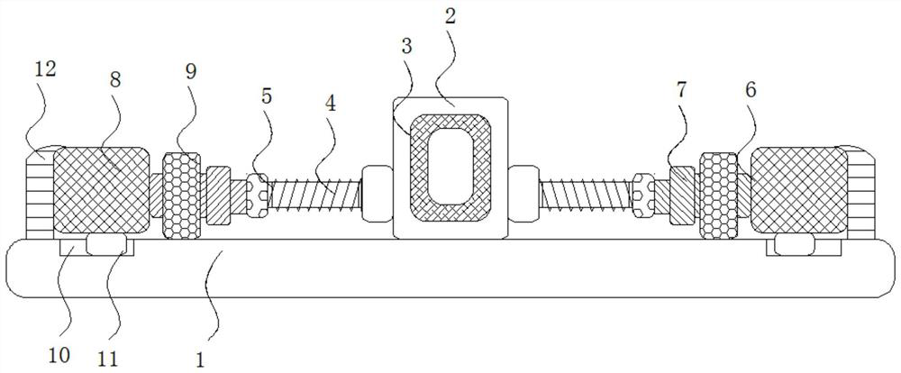 Rotary wear experiment device for bushing machining