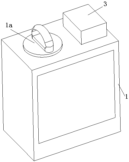 Coconut shell breaking machine capable of performing quick shell breaking