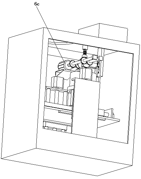 Coconut shell breaking machine capable of performing quick shell breaking