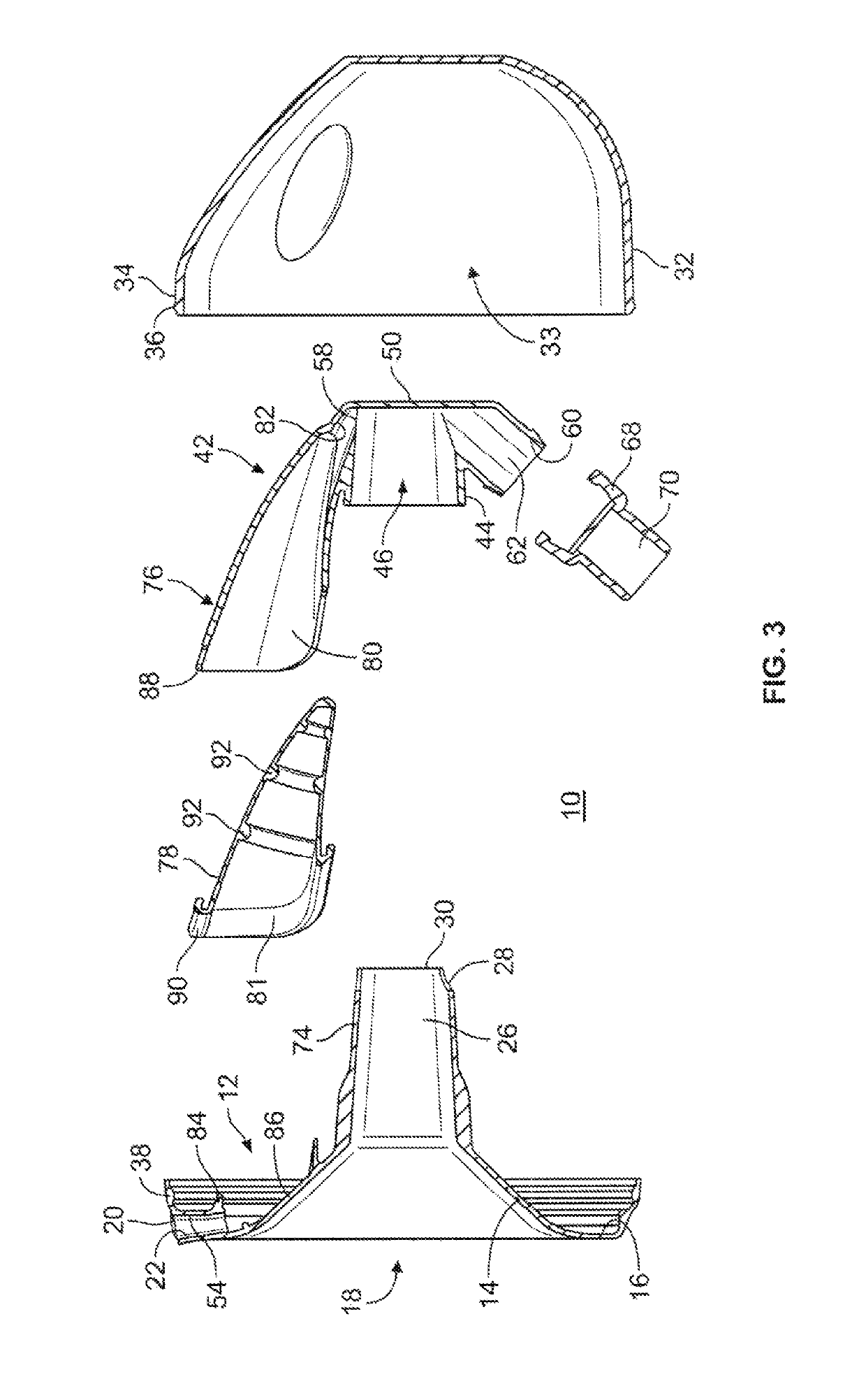 Submersible breast pump protection mechanism for a breast milk collection device with self-contained reservoir