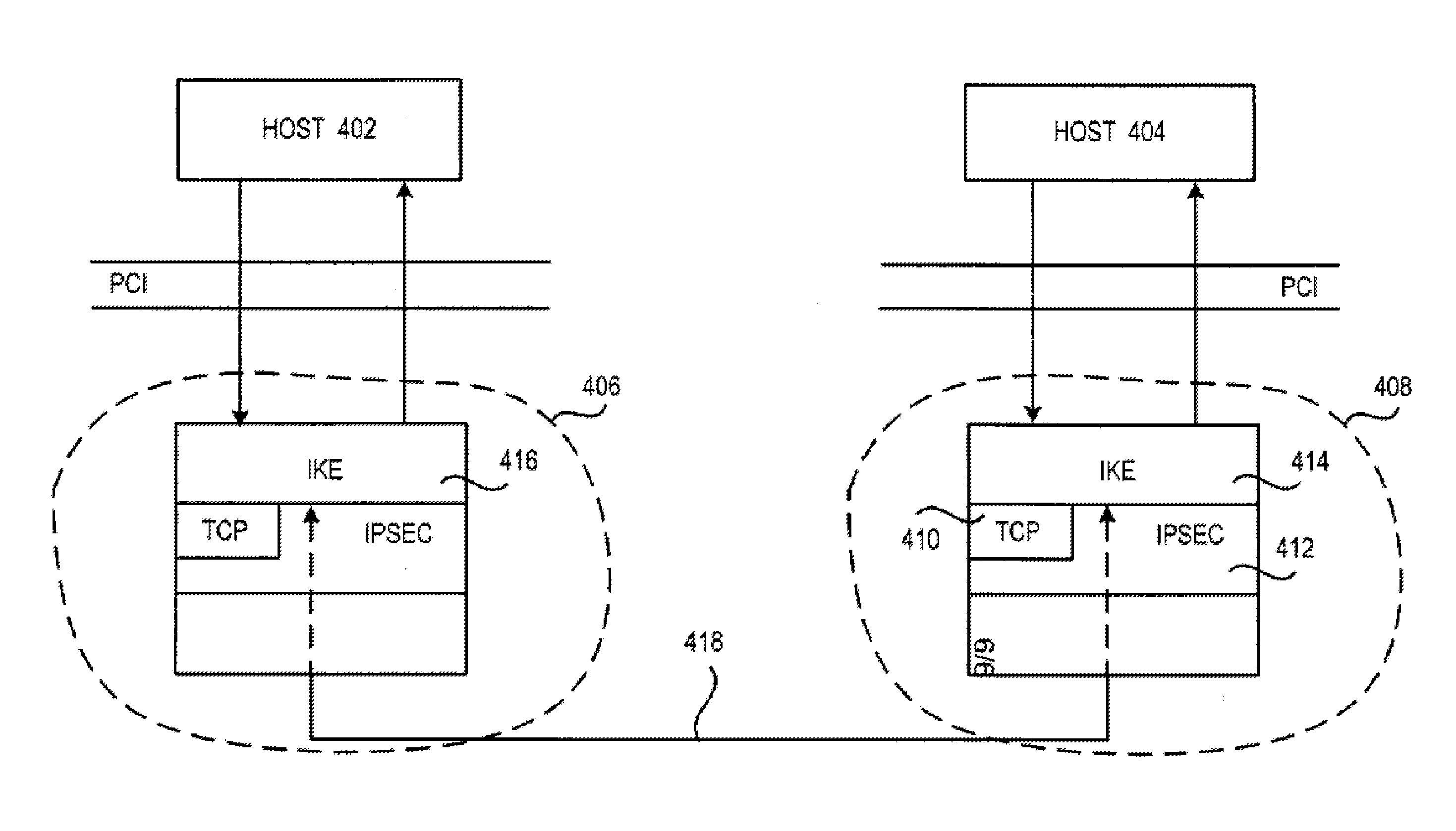 Systems and methods for implementing host-based security in a computer network