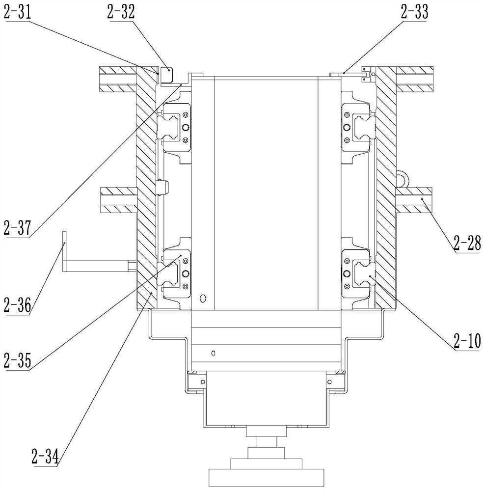 Spindle pitching lifting device of diamond cutter sharpening machine tool