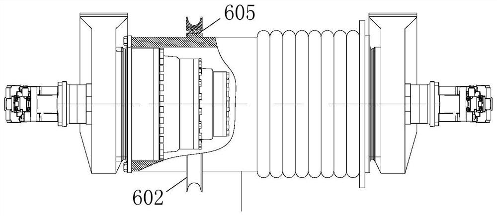 A multi-functional hoisting winch for recovery operation of manned submersible