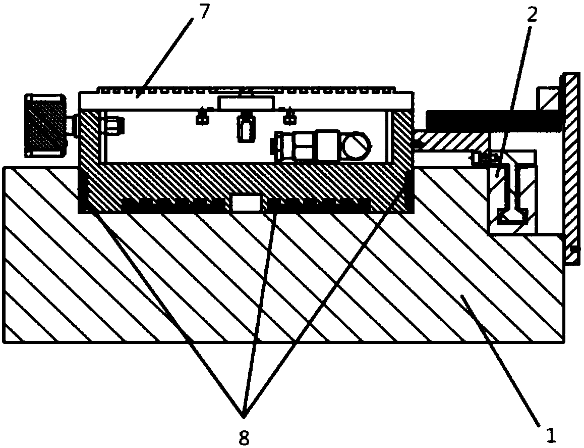 Air flotation precision motion platform