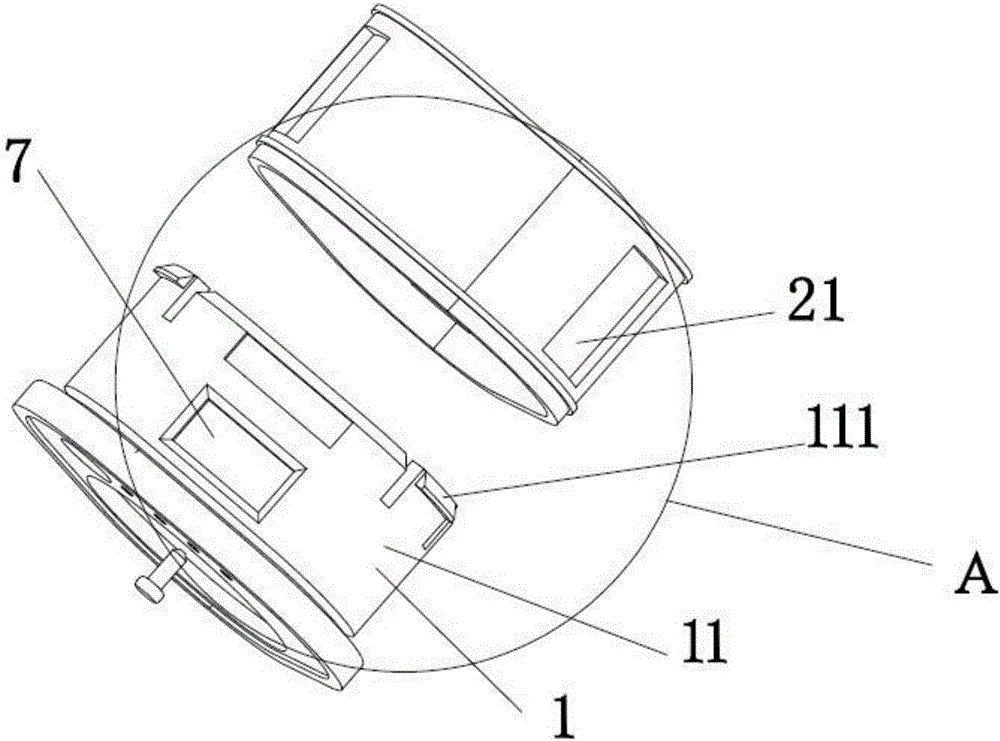 Telescopic type multifunctional camping lamp