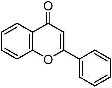 Method for preparing benzopyrone compound through adopting pentacarbonyl iron as CO release source