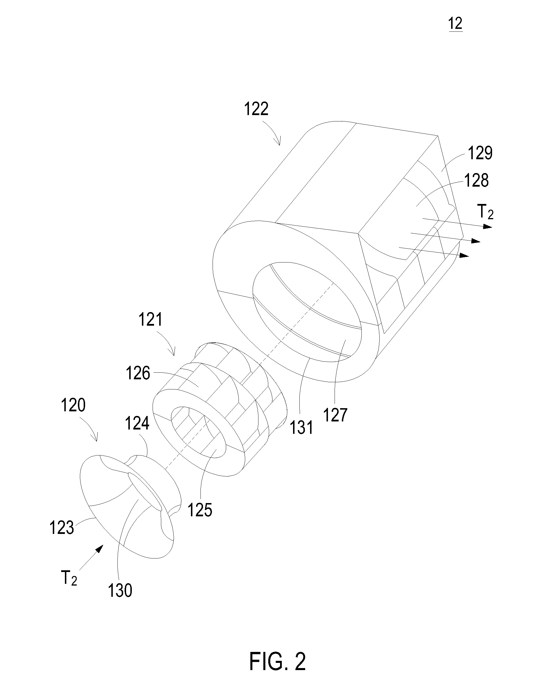 Airflow driving device having function of measuring flow rate and air conditioner with same