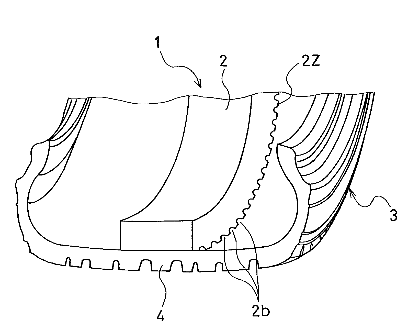 Tire noise reduction device