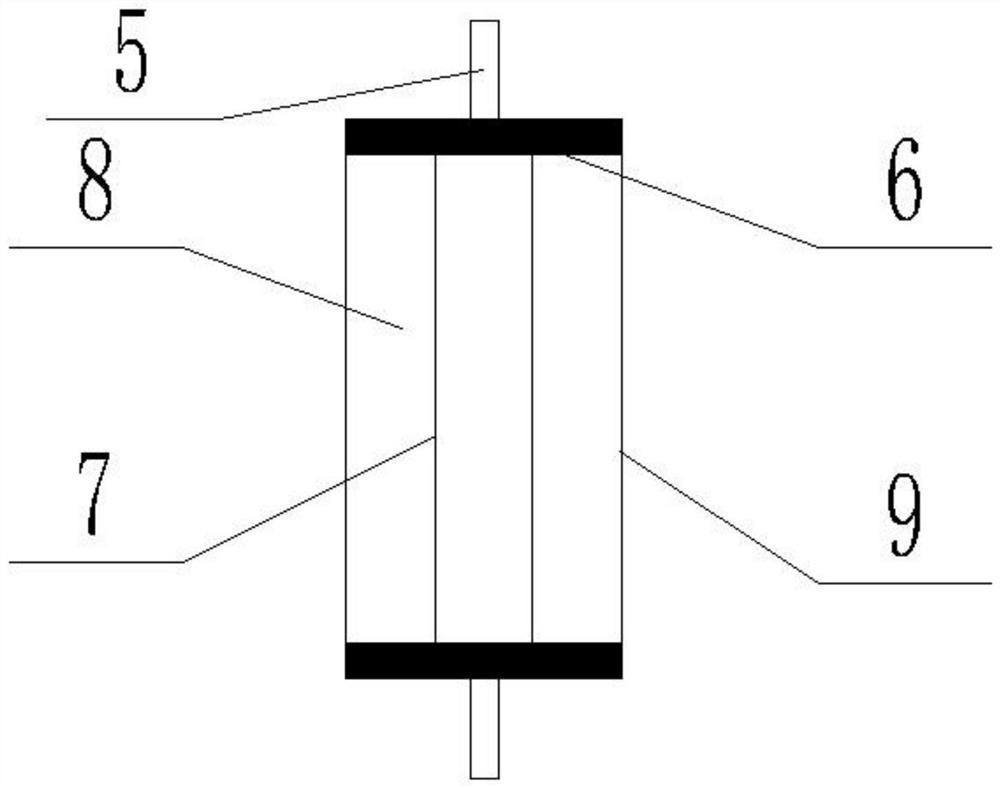 Digital voltage sensor for ring main unit