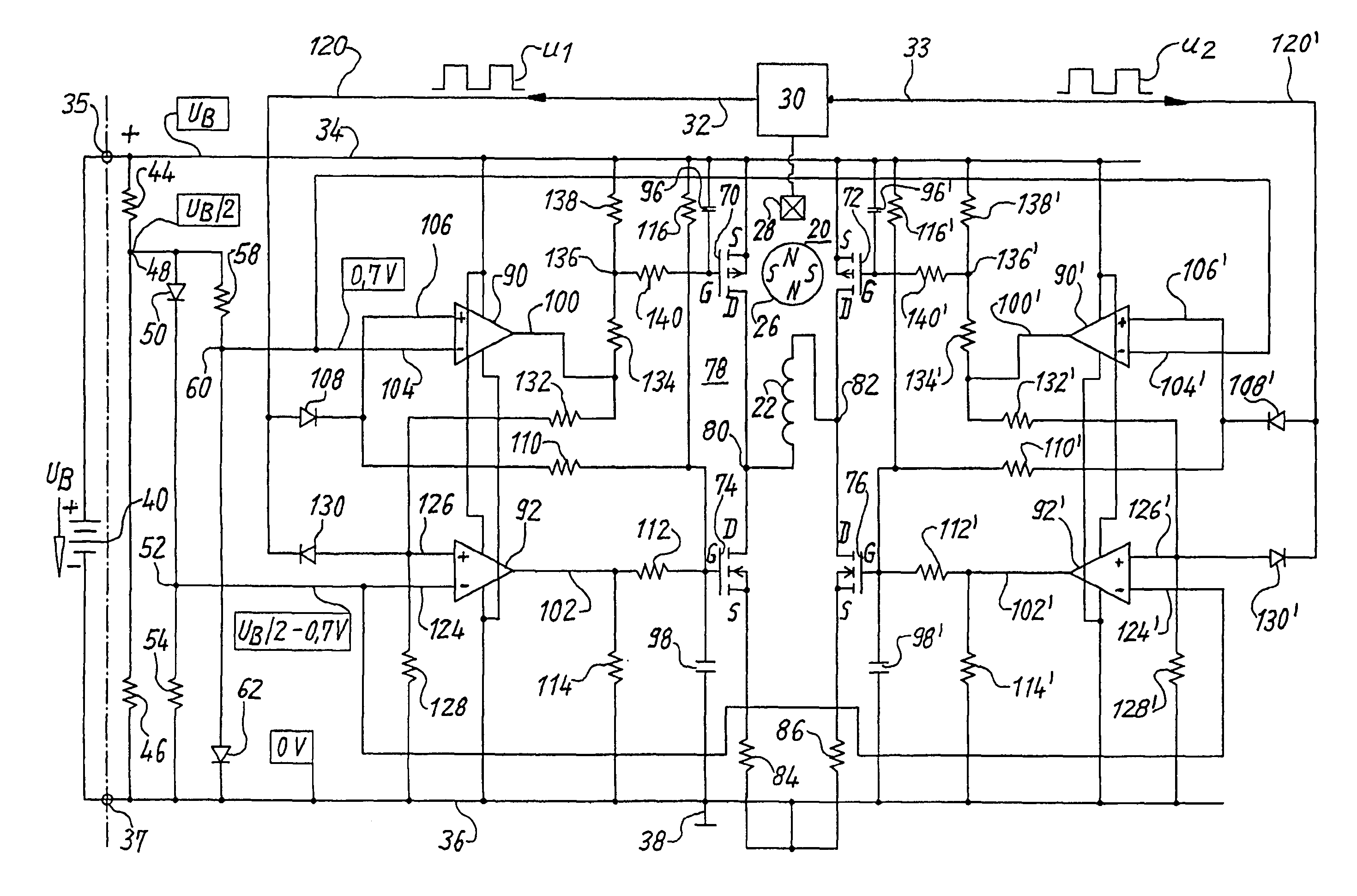 Method for commutating an electronically commutated motor and motor for carrying out said method