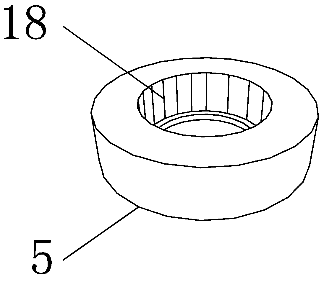 Weeding machine storage device