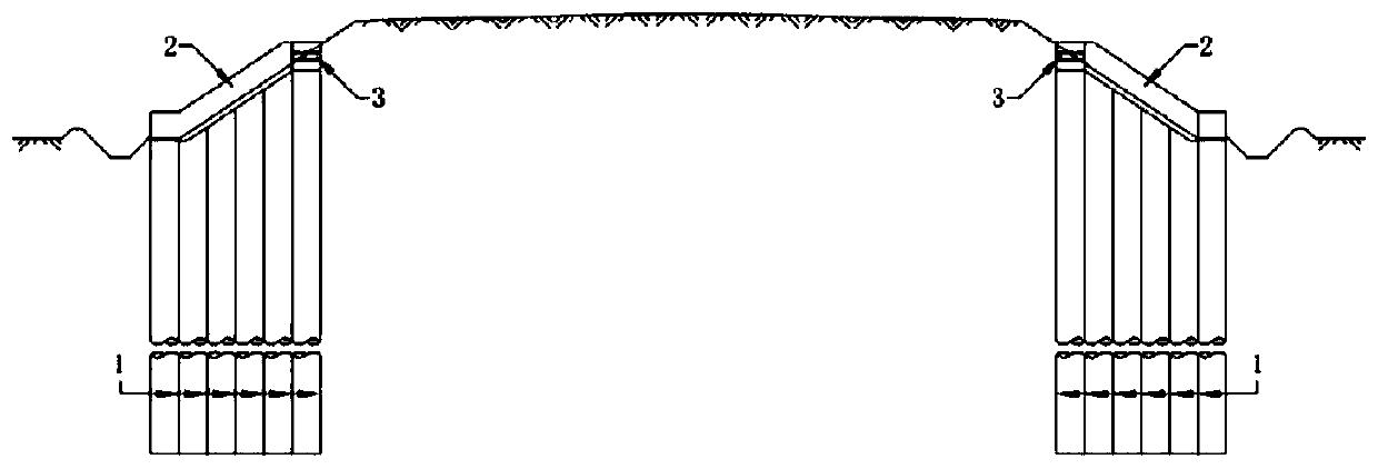 Jacking frame overpass construction method based on self-anchored prestressed overhead system