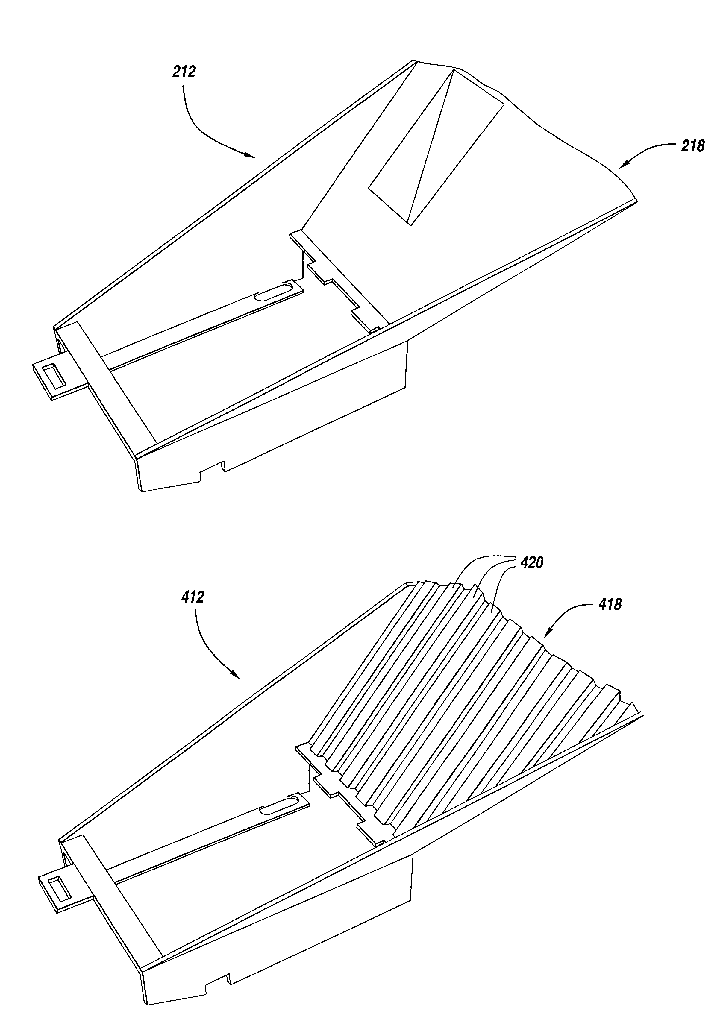 Apparatus and method for mitigating multipath effects and improving absorption of an automotive radar module