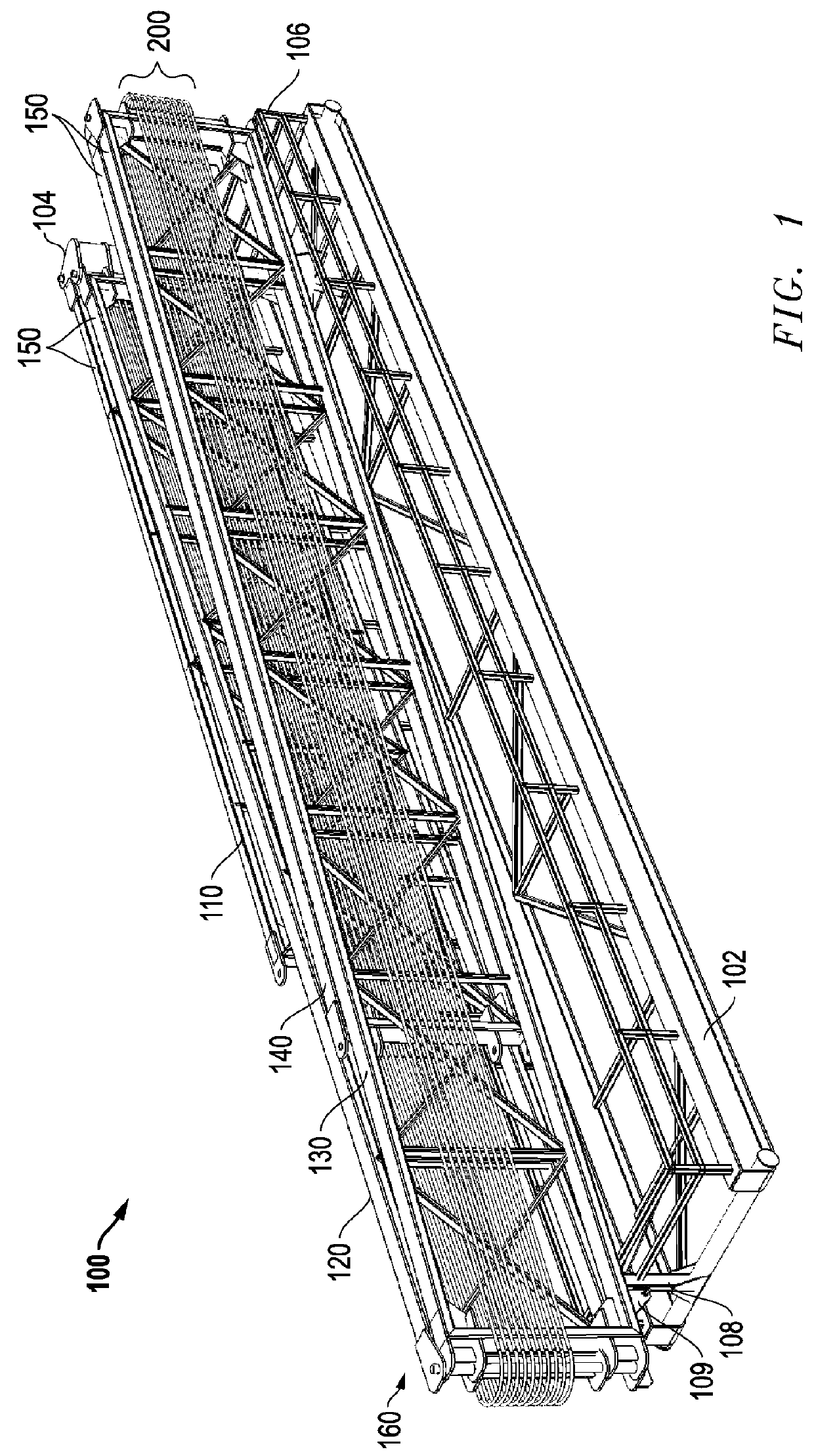 Service line transport and deployment system