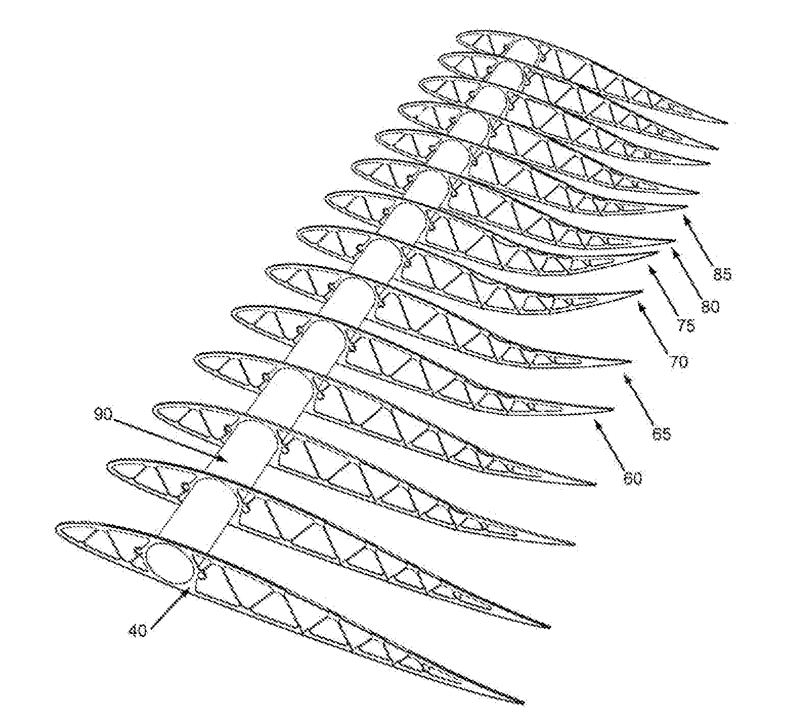 Passive adaptive structures