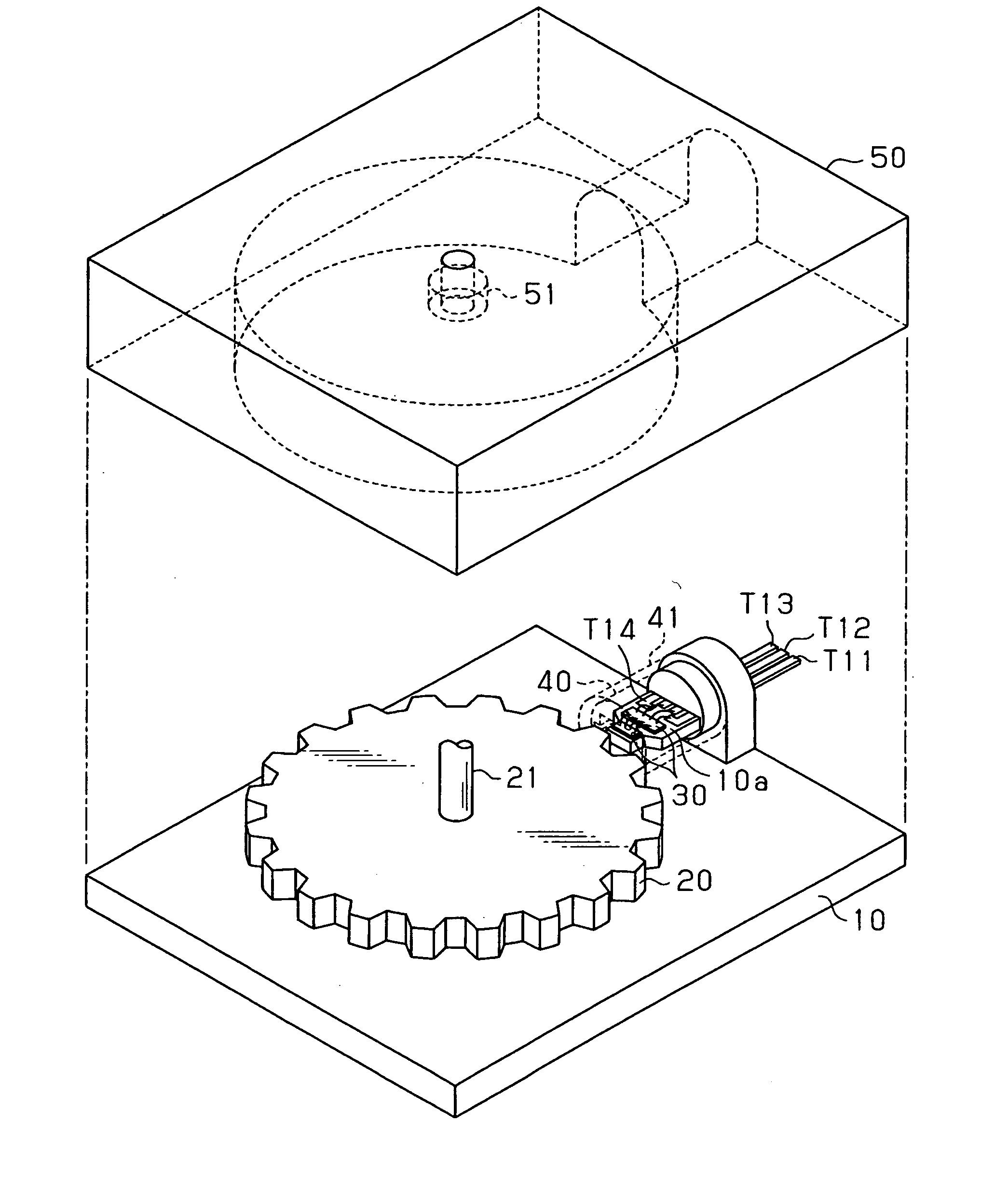 Rotation detecting device