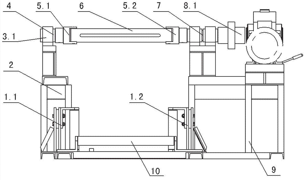 Combined multifunctional tape winding and unwinding device